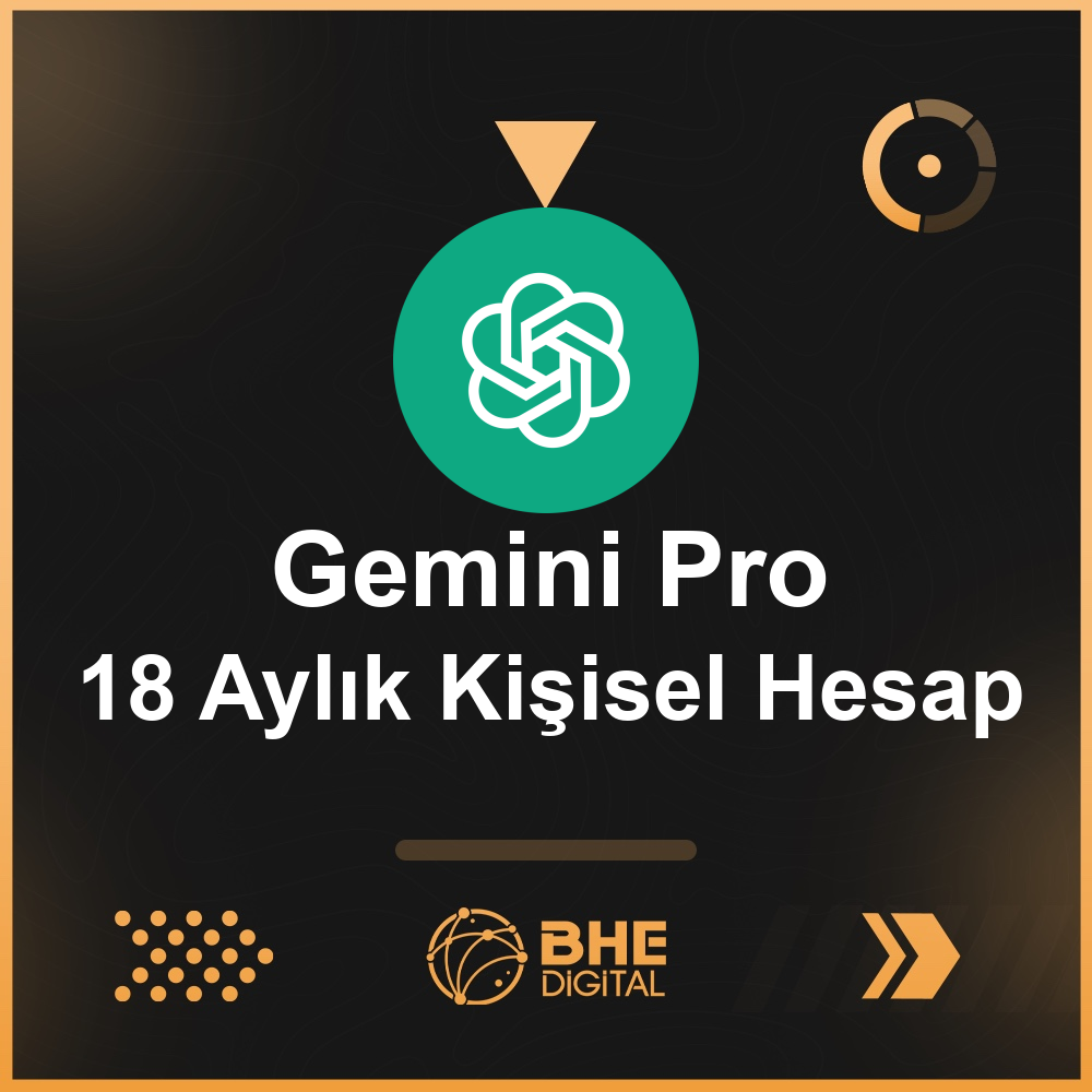Gemini Pro – 18 Aylık Kişisel Hesap