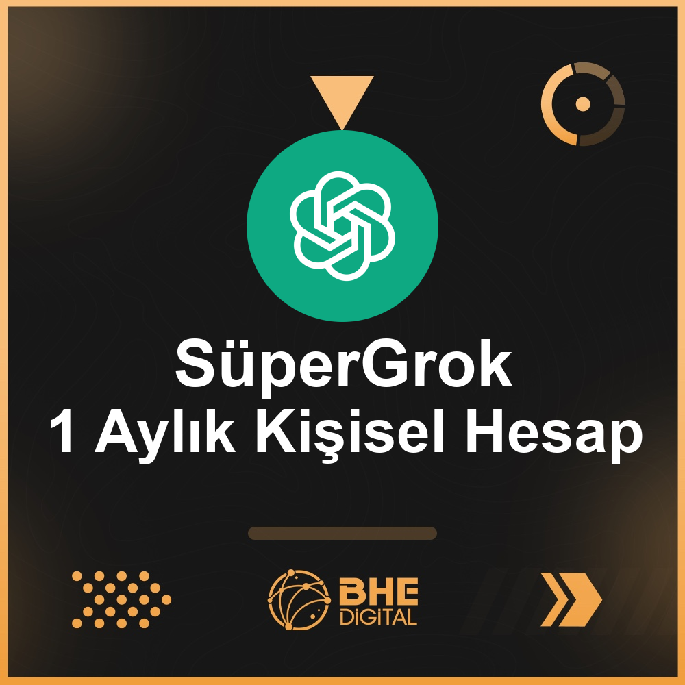 SüperGrok – 1 Aylık Kişisel Hesap