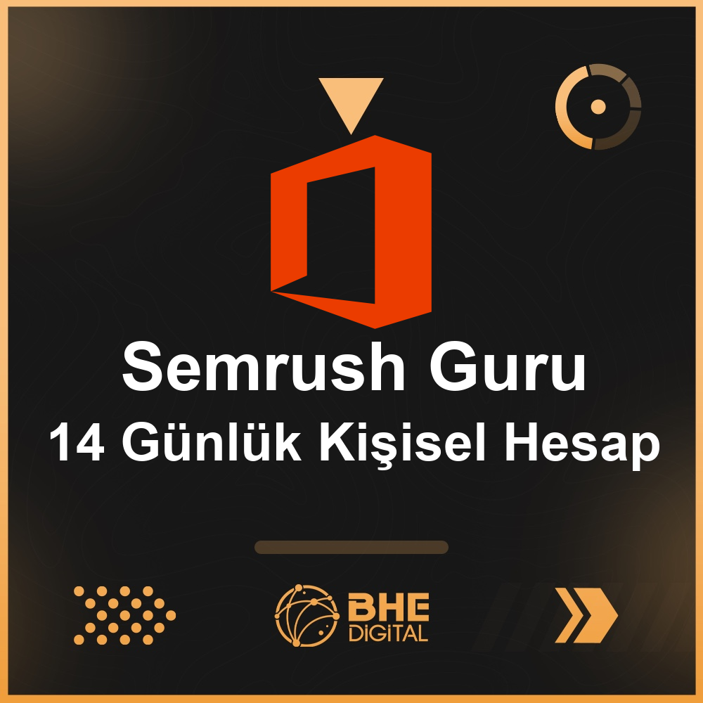 Semrush Guru – 14 Günlük Kişisel Hesap